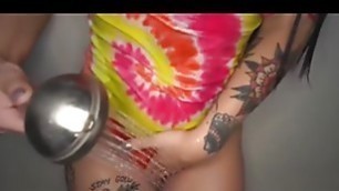 busty tattoo babe sucks big dick for cum amateur slut teenagers public