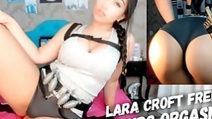 LARA CROFT - Hypnosis for Free Hands Orgasm - FOR HANDS FREE ORGASM - LATINA BIG BOOBS BIG ASS