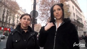 Joana et Darla&comma; deux copines aux gros seins&comma; se font défoncer sur un chantier