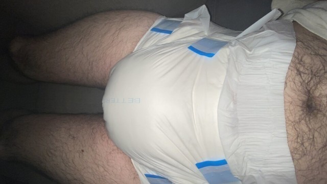 Big Diaper under my pants