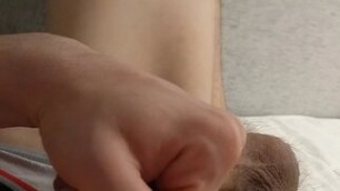 Hot young straight guy fuck his ass and cumming after